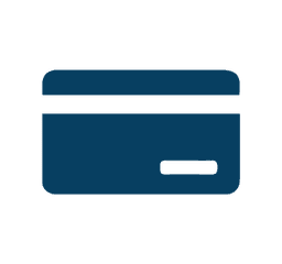 Credit card icon representing credit card debt relief and debt settlement services